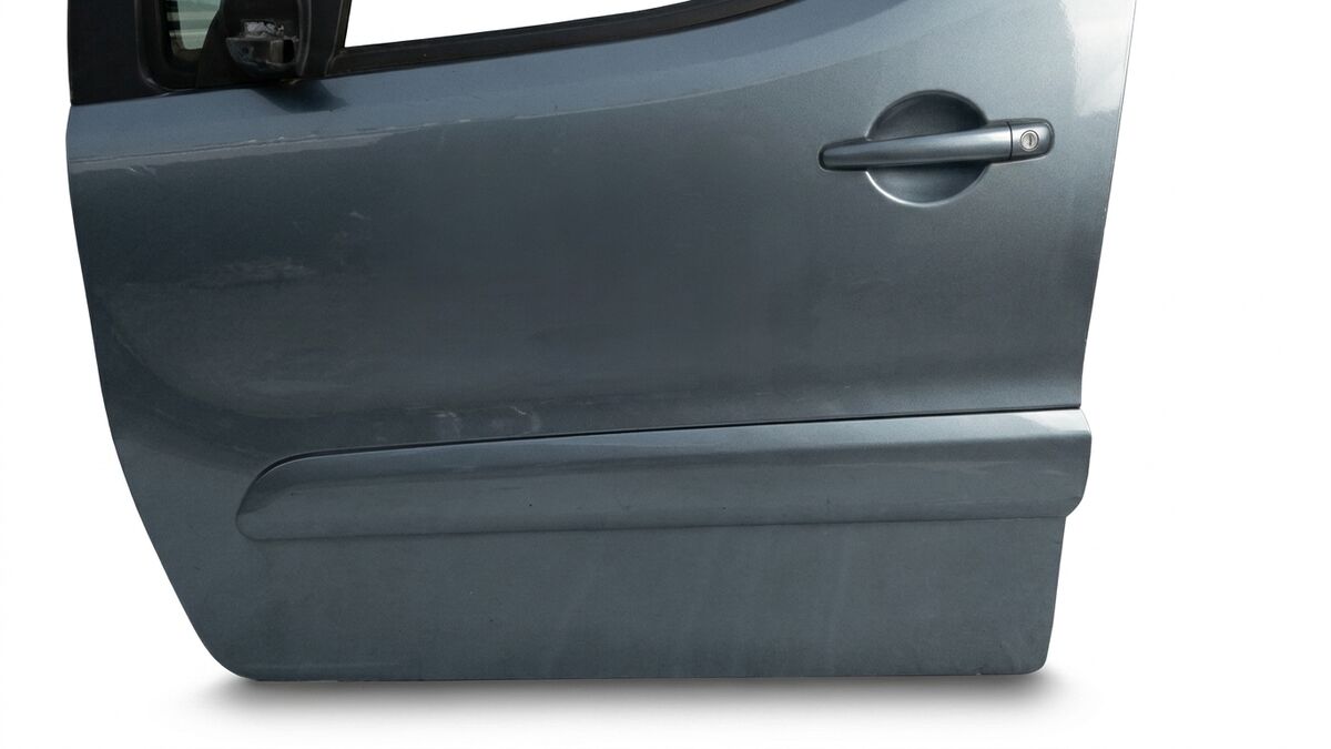 PORTA ANTERIORE SINISTRA PEUGEOT PARTNER 2010 GRIGIO SCURO — foto 3