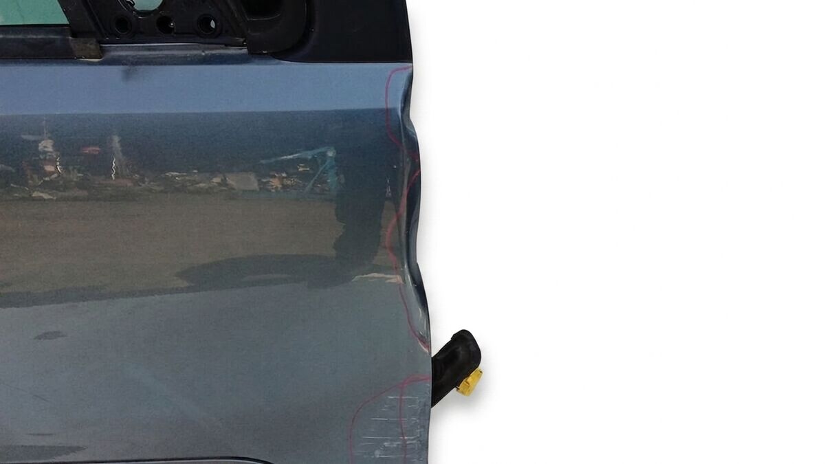PORTA ANTERIORE DESTRA PEUGEOT PARTNER 2010 GRIGIO SCURO — foto 3