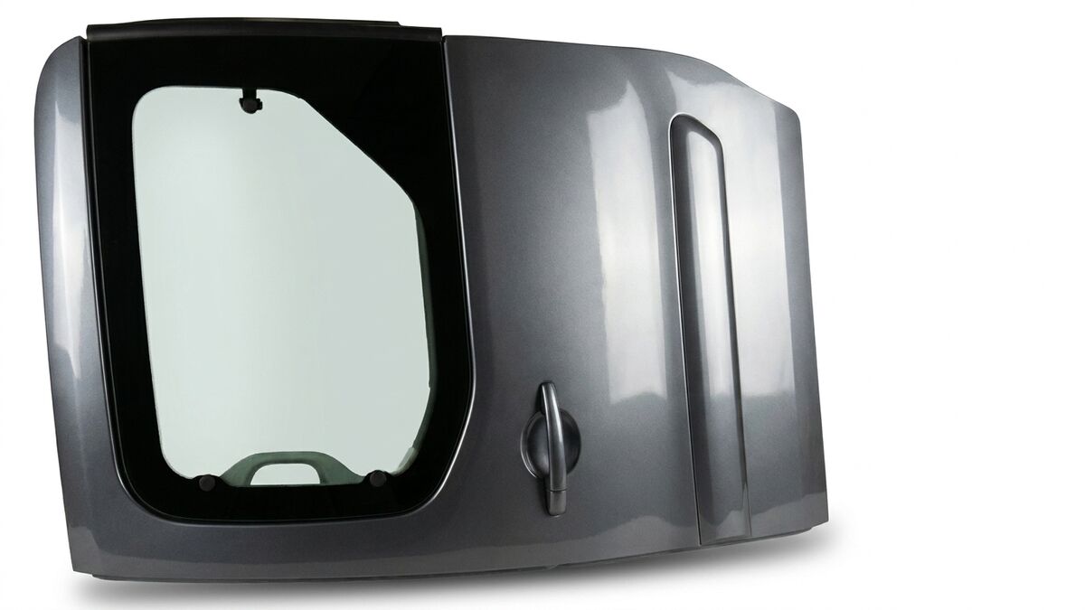 PORTA CARICO POSTERIORE A BATTENTE SINISTRA PEUGEOT PARTNER 2010 GRIGIO SCURO
