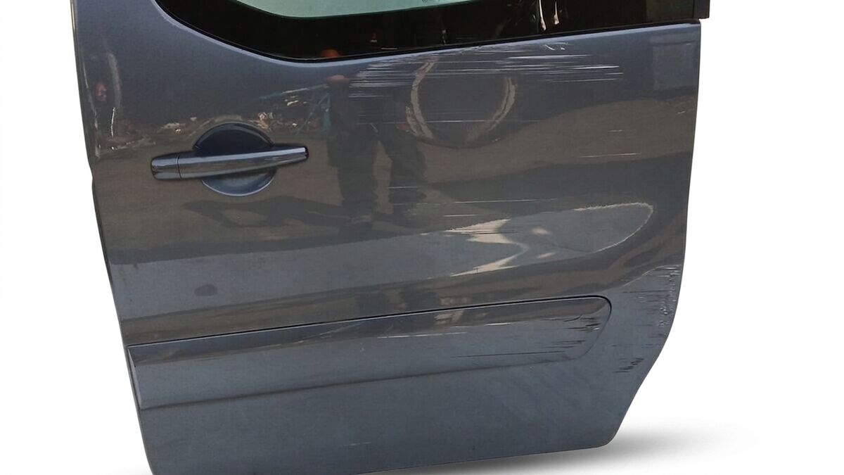 PORTA CARICO POSTERIORE A BATTENTE SINISTRA PEUGEOT PARTNER 2010 GRIGIO SCURO — foto 2