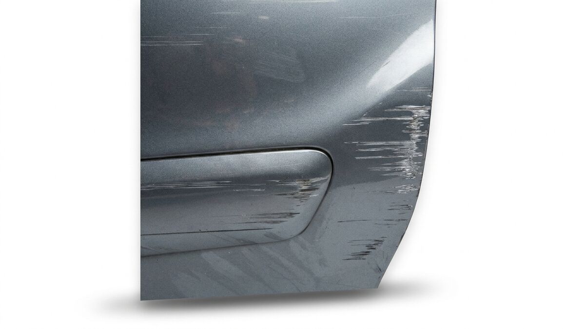PORTA CARICO POSTERIORE A BATTENTE SINISTRA PEUGEOT PARTNER 2010 GRIGIO SCURO — foto 4