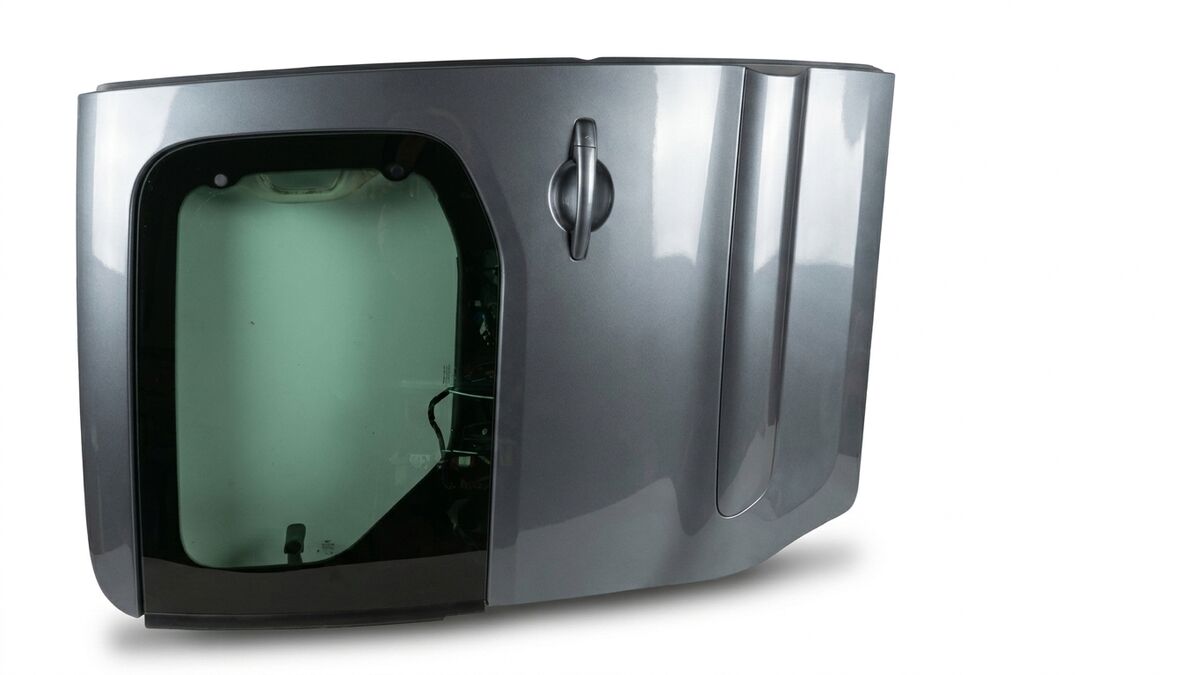 PORTA CARICO POSTERIORE A BATTENTE DESTRA PEUGEOT PARTNER 2010 GRIGIO SCURO — foto 2