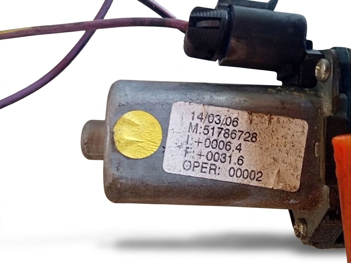 ALZACRISTALLO ELETTRICO ANTERIORE SINISTRO FIAT GRANDE PUNTO 2006 2 FILI 51786728 — foto 3