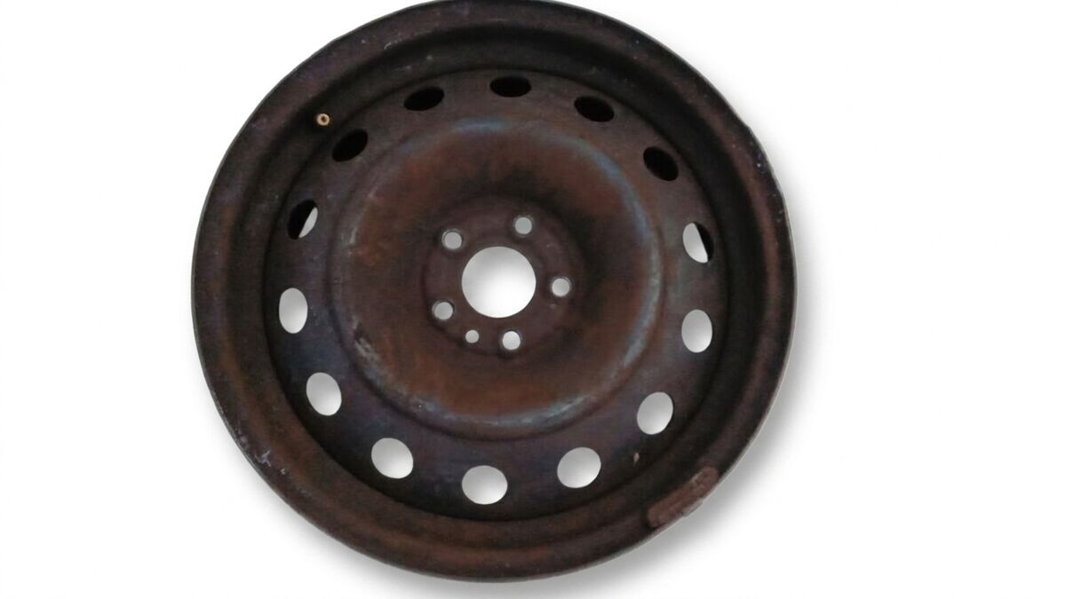 CERCHIO IN FERRO 16 FIAT 500L 2013 5 BUCHI — foto 2