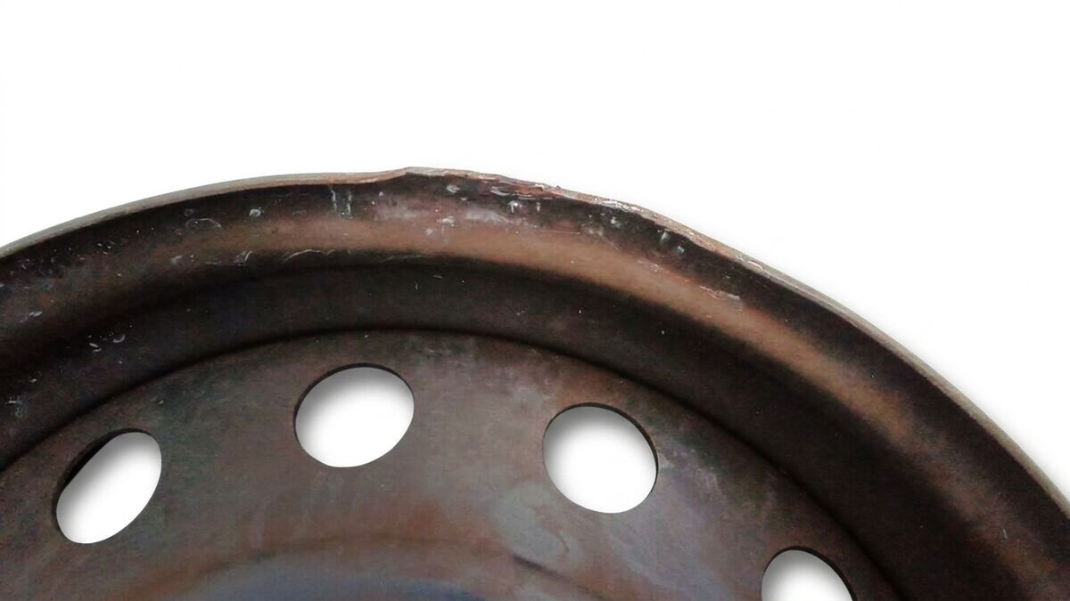 CERCHIO IN FERRO 16 FIAT 500L 2013 5 BUCHI — foto 3