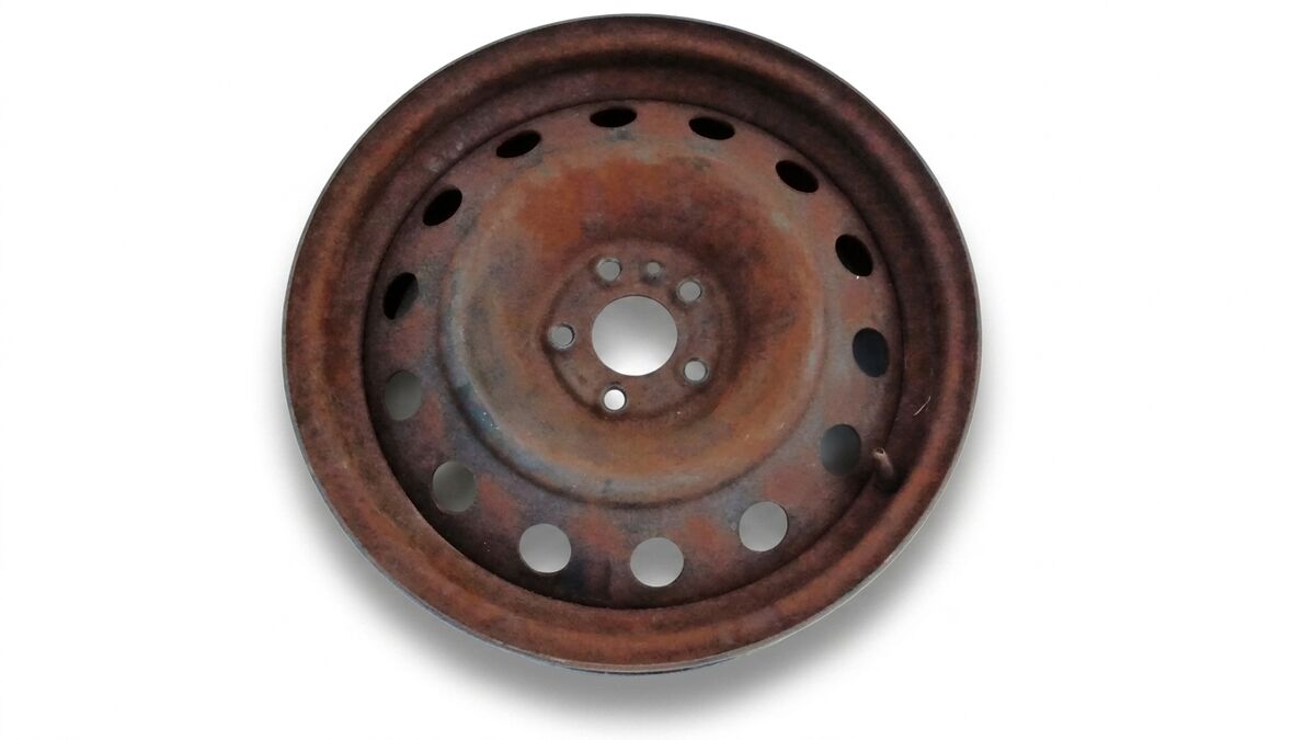 CERCHIO IN FERRO 16 FIAT 500L 2013 5 BUCHI — foto 2