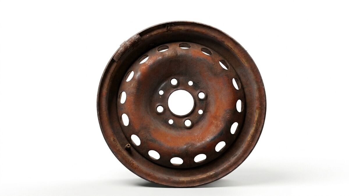 CERCHIO IN FERRO 13 FIAT PANDA 2006