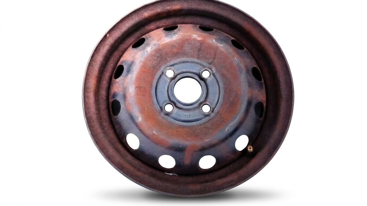 CERCHIO IN FERRO 14 HYUNDAI I10 2009 — foto 2