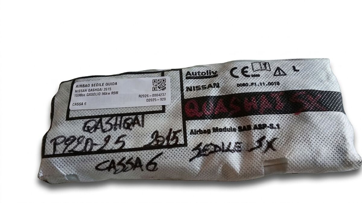 AIRBAG SEDILE GUIDA NISSAN QASHQAI 2015