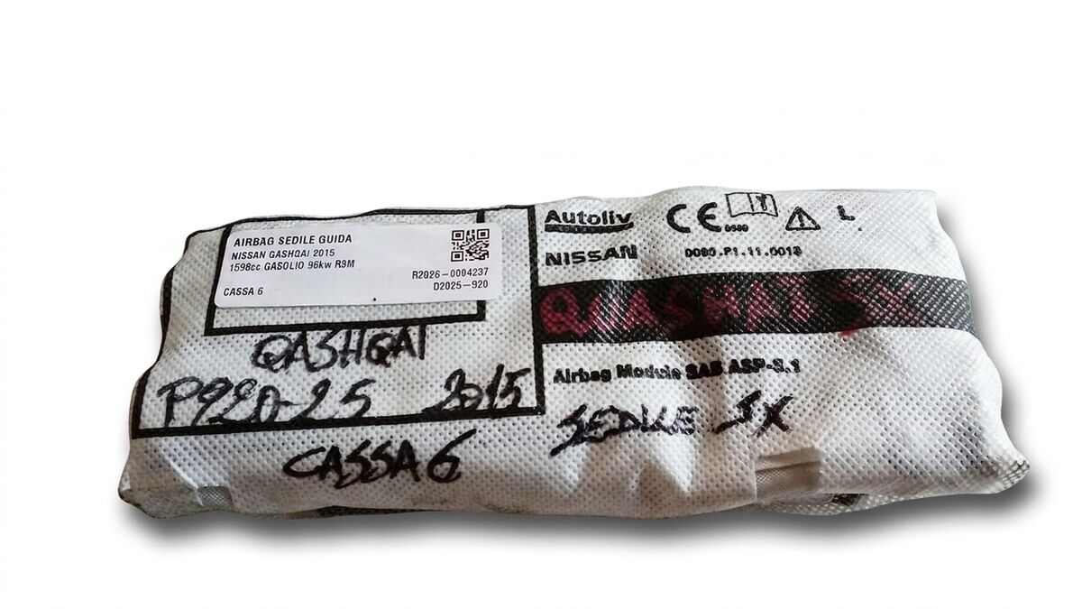 AIRBAG SEDILE GUIDA NISSAN QASHQAI 2015 — foto 3