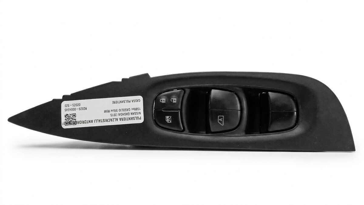 BLOCCO COMANDI ALZACRISTALLI NISSAN QASHQAI 2015 4 PULSANTI 16+3 PIN — foto 2