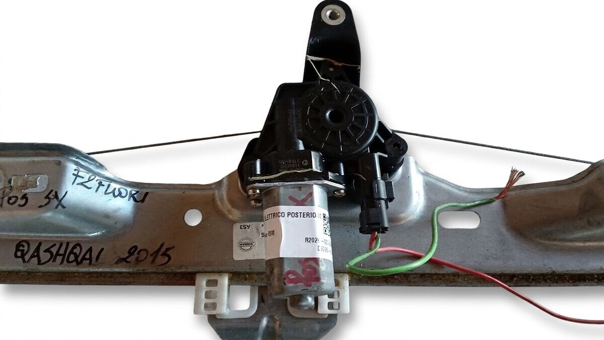 ALZACRISTALLO ELETTRICO SINISTRO NISSAN QASHQAI 2015 2 PIN 827014E — foto 2
