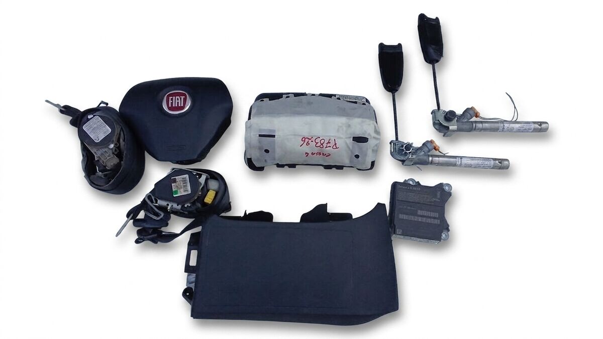 KIT AIRBAG COMPLETO DI CRUSCOTTO FIAT PUNTO EVO 2010 — foto 3