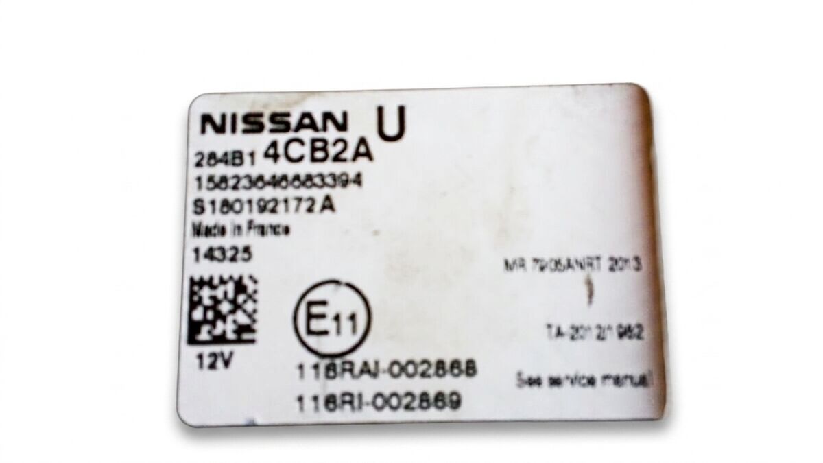 CENTRALINA BODY INTERNO AUTO NISSAN QASHQAI 2015 1.6 DCI 130CV 284B14CB2A — foto 3