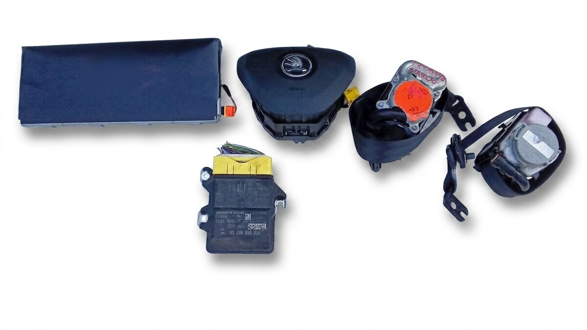 KIT AIRBAG COMPLETO DI CRUSCOTTO SKODA OCTAVIA 2019 — foto 3
