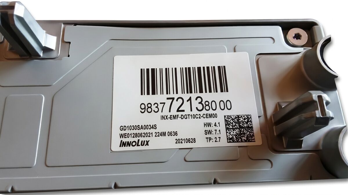 DISPLAY OPEL MOKKA B 2021 983772138000 — foto 3