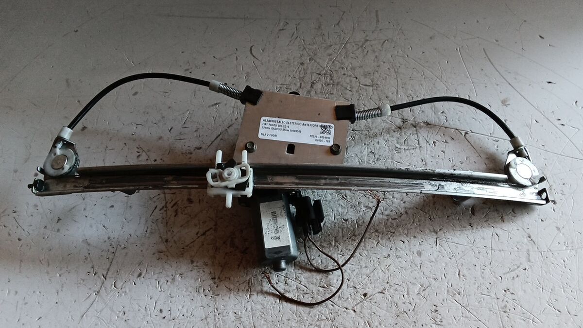 ALZACRISTALLO ELETTRICO ANTERIORE SINISTRO FIAT PUNTO EVO 2010 2 PIN — foto 4