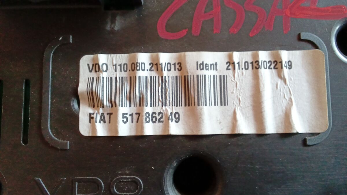 STRUMENTAZIONE COMPLETA LANCIA YPSILON 2007 1.2 BENZ. 1 LANCETTA GRIGIO 51786249 — foto 3