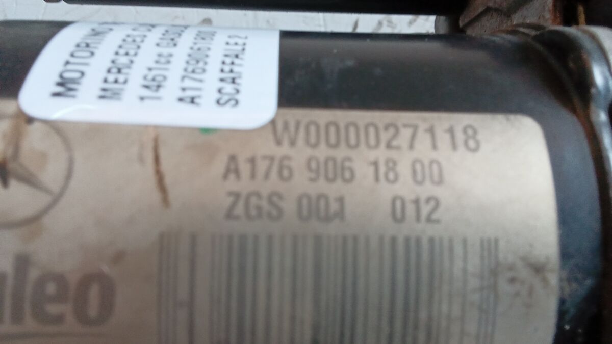 MOTORINO TERGICRISTALLI ANTERIORE MERCEDES CLA 2015 A1769061800 — foto 3