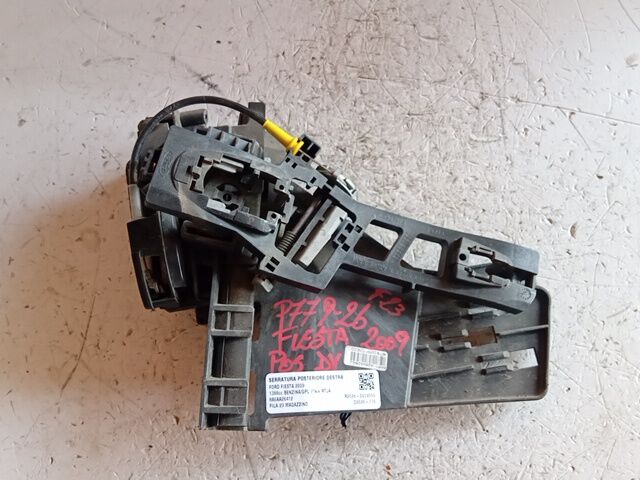 SERRATURA POSTERIORE DESTRA FORD FIESTA 2009 4 PIN 8A6AA26412