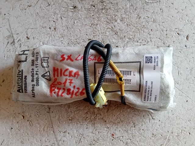 AIRBAG SEDILE GUIDA NISSAN MICRA 2017