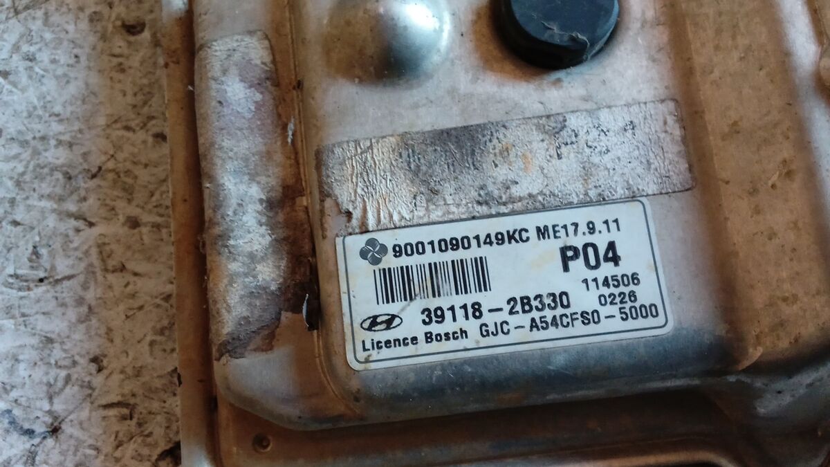 CENTRALINA MOTORE HYUNDAI IX20 2011 1.4 BENZ. 391182B330 — foto 3