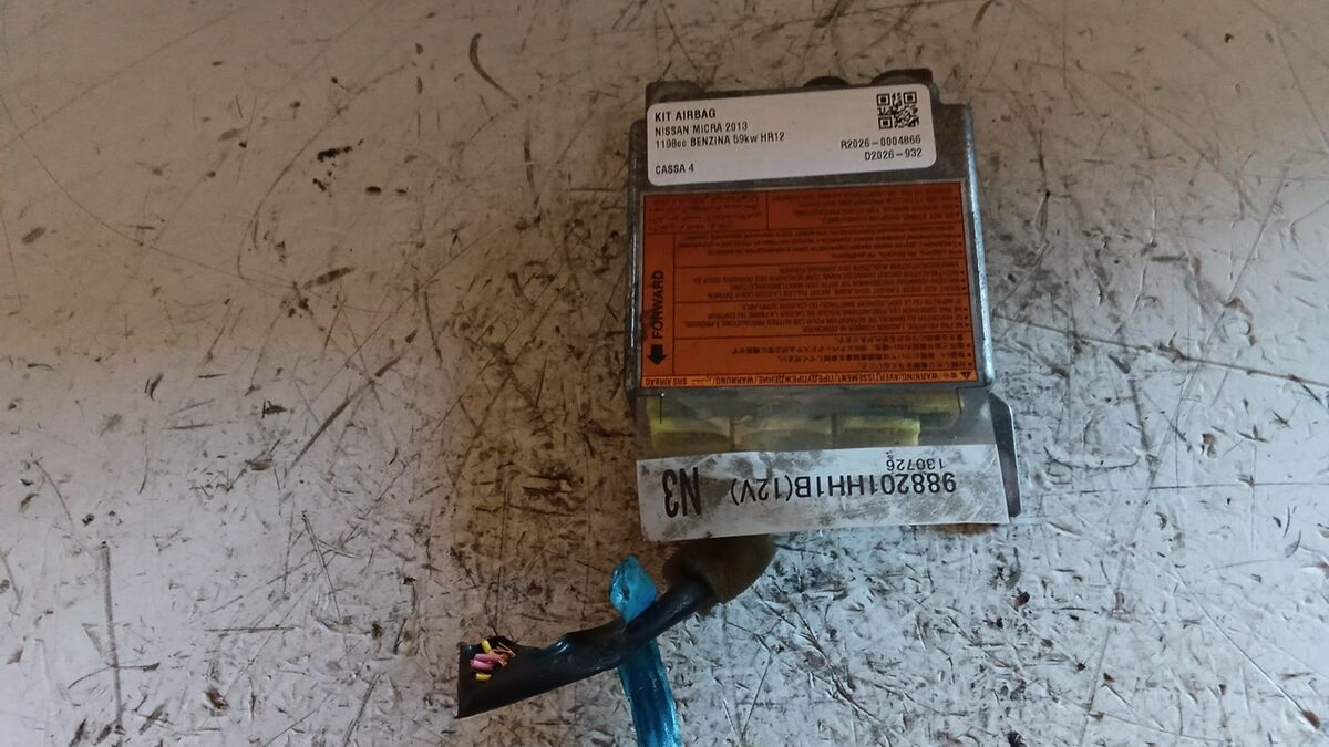 KIT AIRBAG COMPLETO NISSAN MICRA 2013 — foto 5