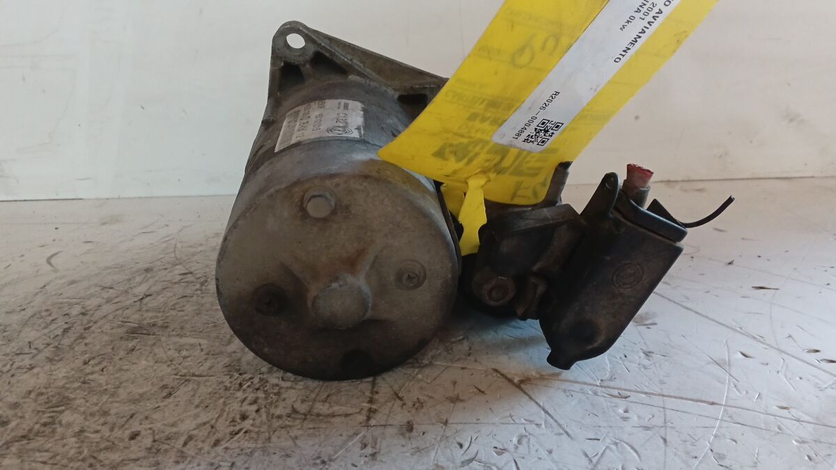 MOTORINO AVVIAMENTO FIAT PUNTO 2001 1.2 BENZ. 63101015 — foto 4
