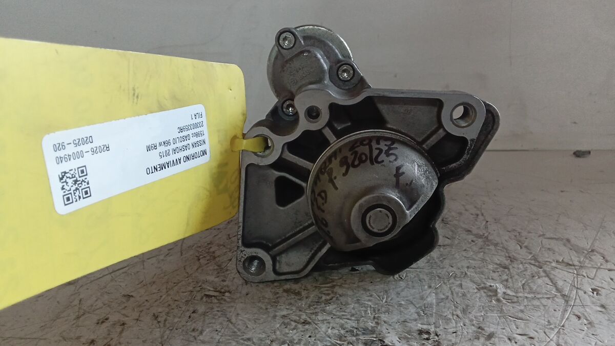 MOTORINO AVVIAMENTO NISSAN QASHQAI 2015 1.6 DCI 130CV 233003359R — foto 4