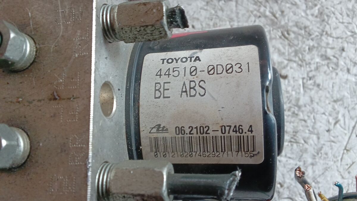 CENTRALINA ABS TOYOTA YARIS 2007 1.4 T.D. ATE 06210207464 — foto 3