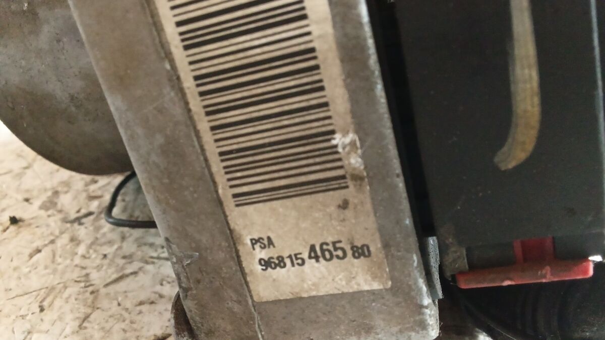POMPA SERVOSTERZO ELETTRICA PEUGEOT 307 2006 1.6 HDI 9681546580 — foto 2