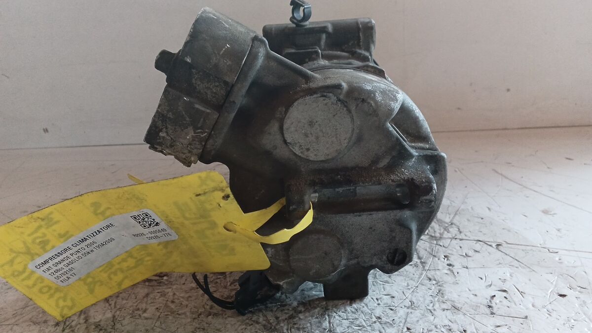 COMPRESSORE A/C FIAT GRANDE PUNTO 2006 1.3 MULTIJET PULEGGIA IN PLASTICA 55702161 — foto 4