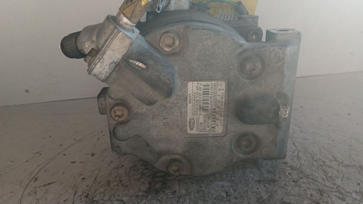 COMPRESSORE A/C FIAT PUNTO 2001 1.2 BENZ. 467571680 — foto 4