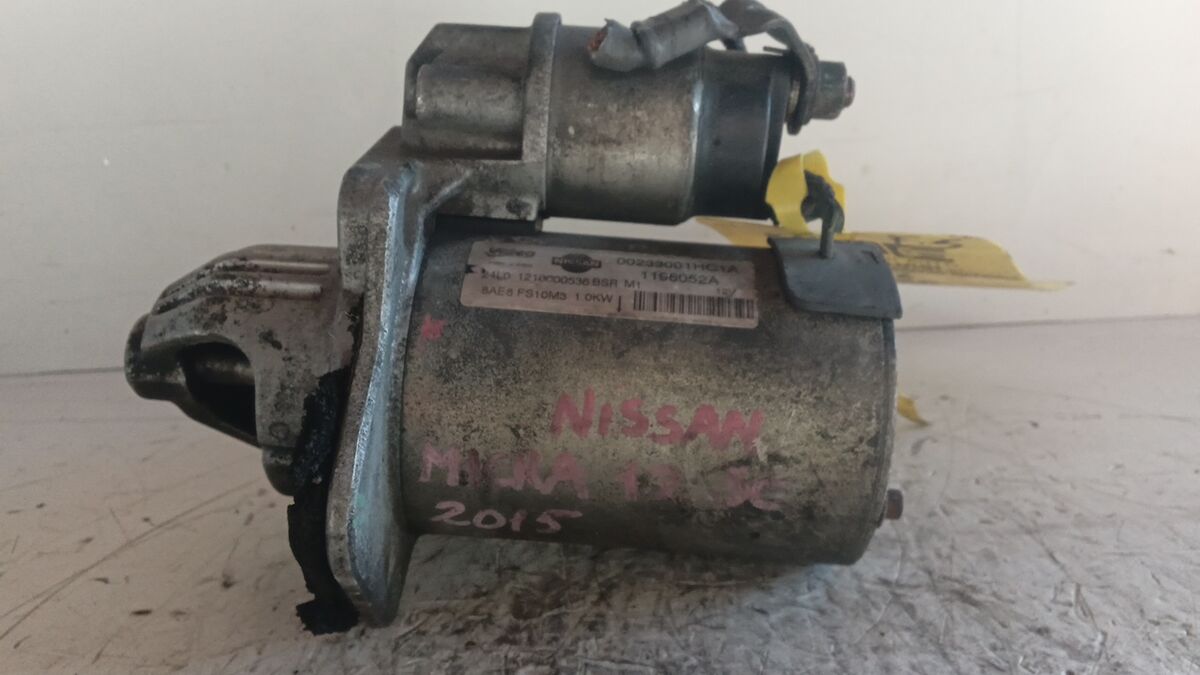MOTORINO AVVIAMENTO NISSAN MICRA 2013 1.2 BENZ. 233001HC1A