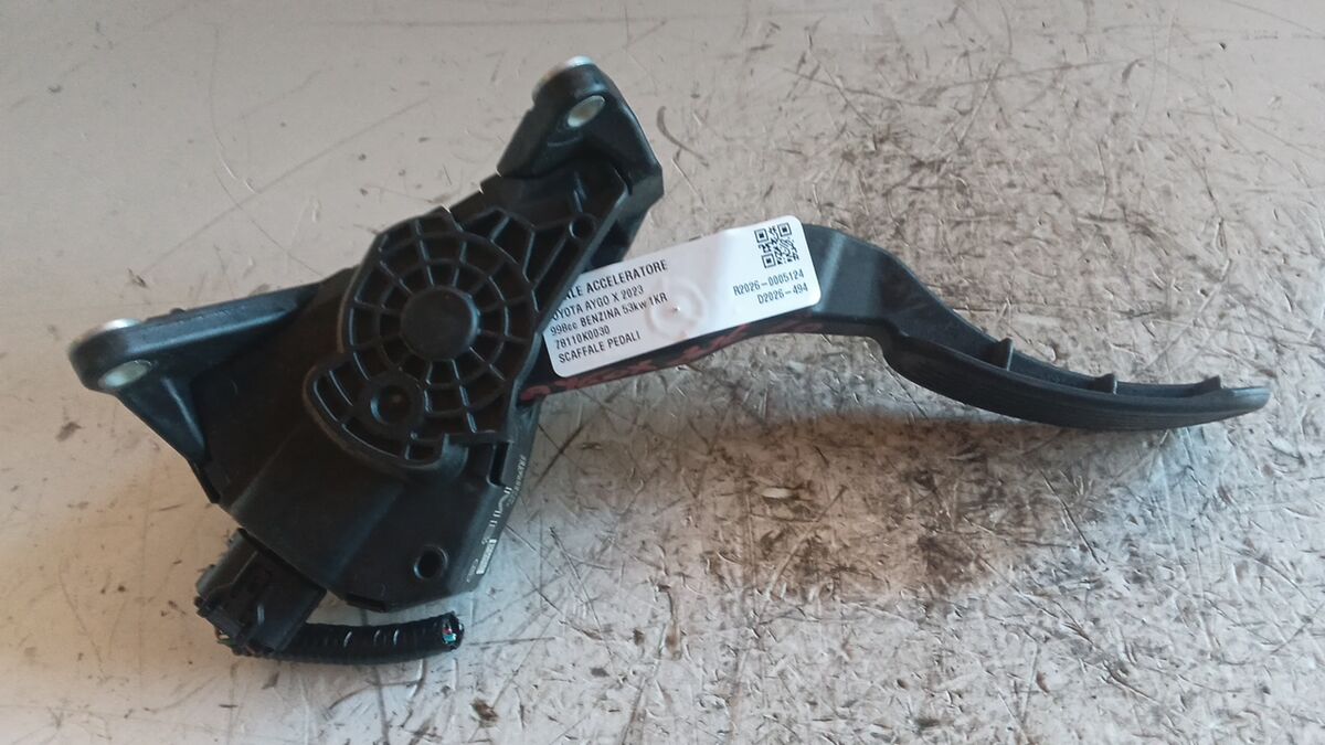PEDALE ACCELLERATORE TOYOTA AYGO' X 2023 1.0 BENZ. 78110K0030