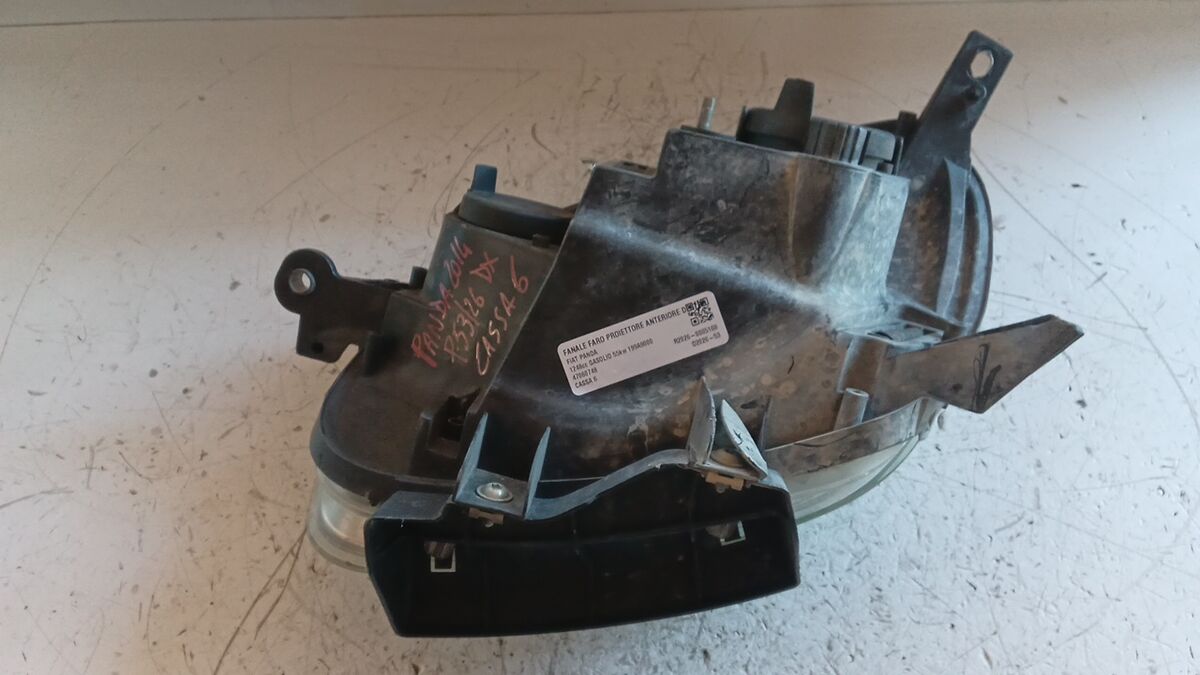 FARO DESTRO FIAT PANDA 2014 PRESA VIOLA 47060748 — foto 2