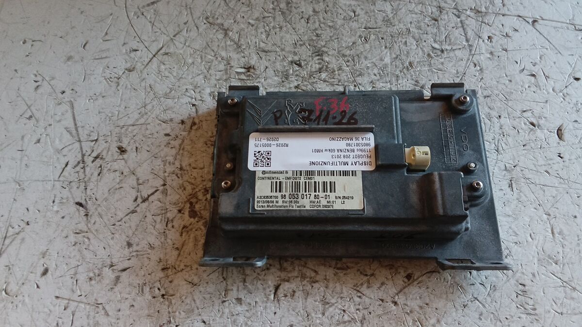 DISPLAY NAVIGATORE SATELLITARE 208 2013 9805301780 — foto 2