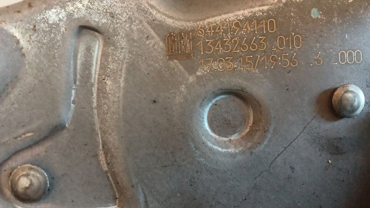 LEVA FRENO STAZIONAMENTO OPEL CORSA E 2015 1.2 BENZ. 13432663 — foto 4