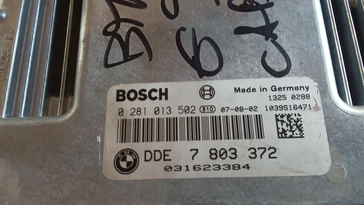 CENTRALINA MOTORE BMW 318 2008 2.0 T.D. BOSCH 0281013502 — foto 3