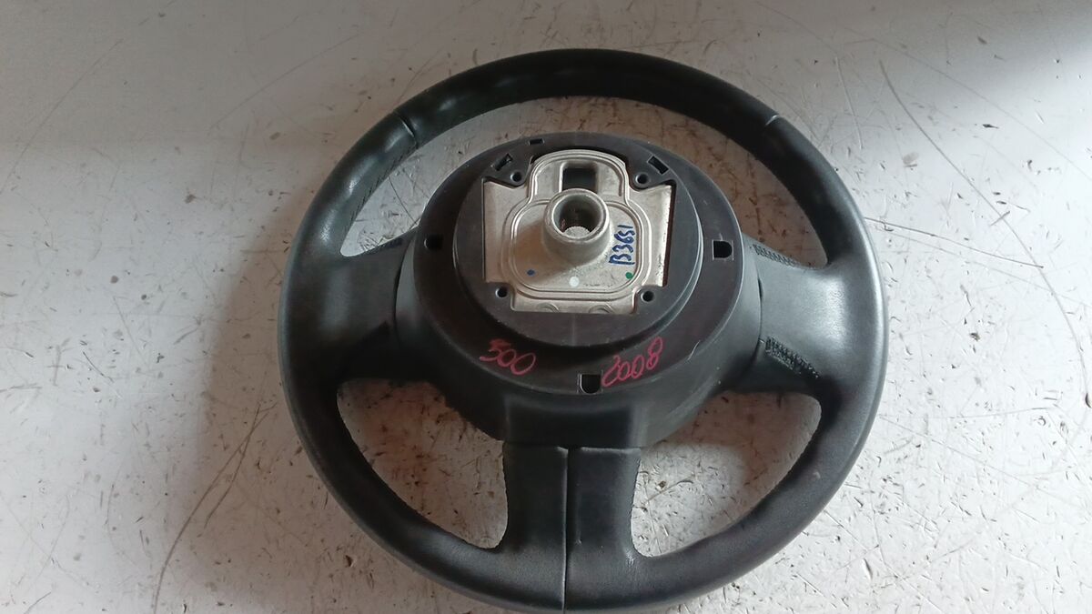 VOLANTE FIAT 500 2008 NERO CON COMANDI 7355749510 — foto 2