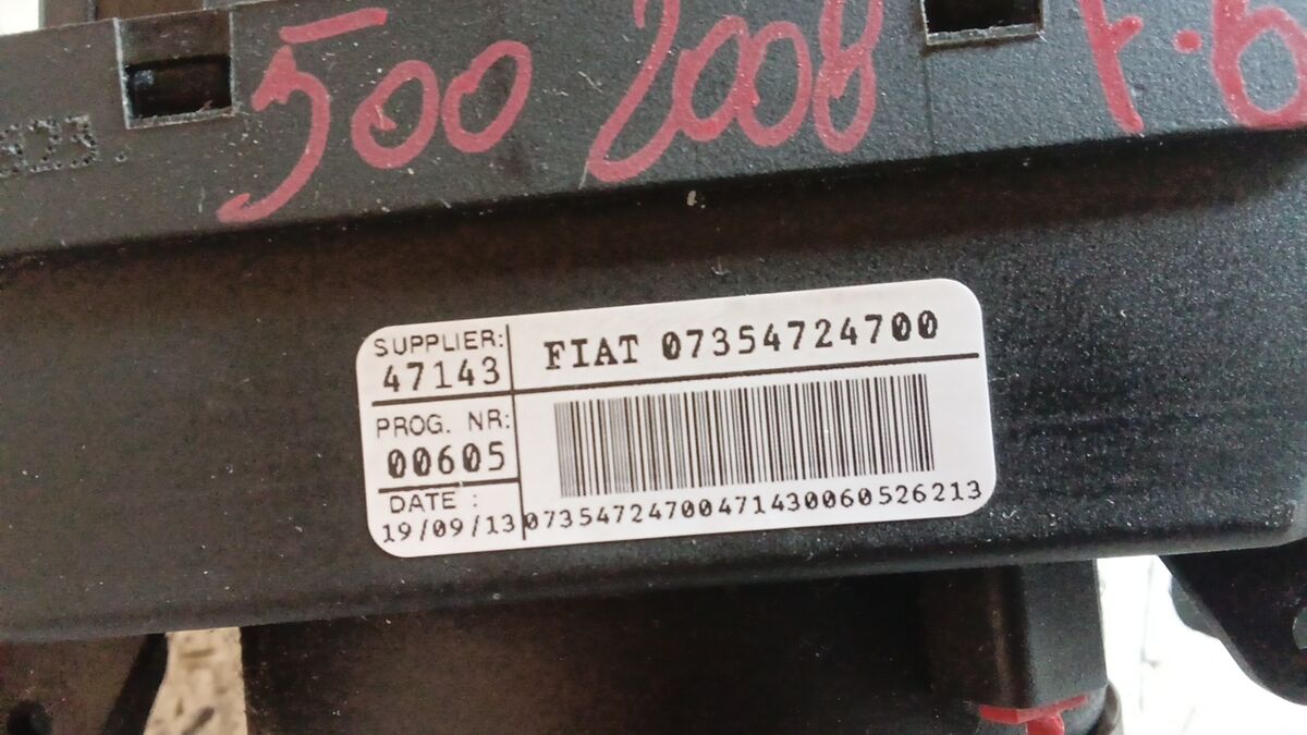 DEVIOLUCI FIAT 500 2008 CON COMANDI 07354724700 — foto 3