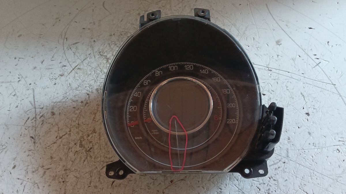 STRUMENTAZIONE COMPLETA FIAT 500 2010 1.3 MULTIJET 75CV — foto 3