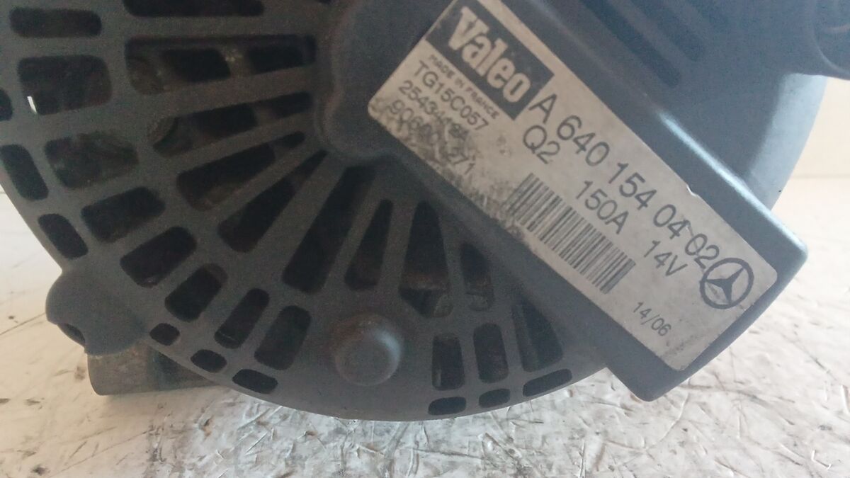 ALTERNATORE MERCEDES CLASSE A 2006 2.0 CDI 150A A6401540402 — foto 5