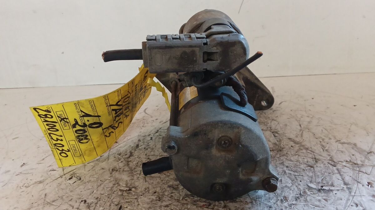 MOTORINO AVVIAMENTO TOYOTA YARIS 2000 1.0 BENZ. 2810023030 — foto 4