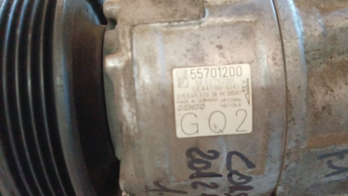 COMPRESSORE A/C OPEL CORSA D 2012 1.2 BENZ. 55701200 — foto 5
