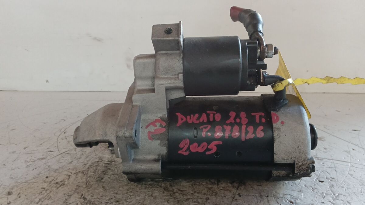 MOTORINO AVVIAMENTO FIAT DUCATO 2005 2.8 T.D. — foto 3