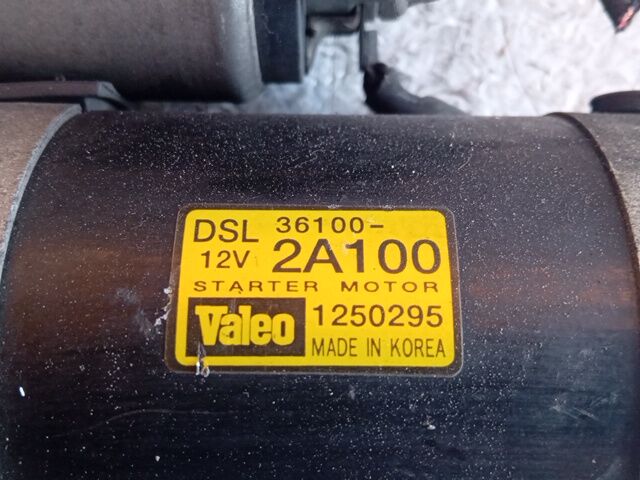 MOTORINO AVVIAMENTO HYUNDAI I30 2009 1.6 CRDI 16V 361002A100 — foto 5