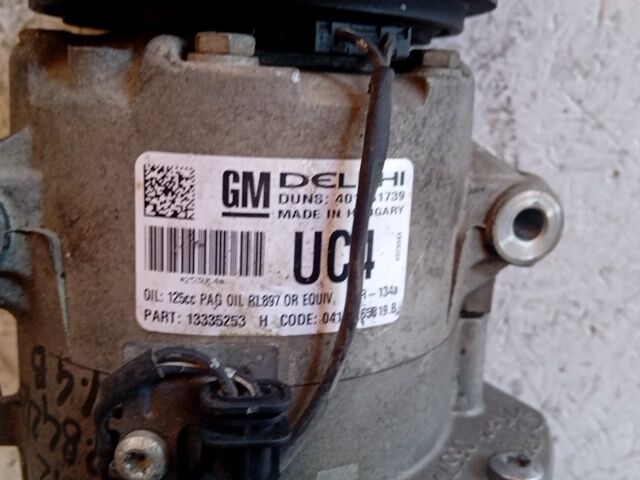 COMPRESSORE A/C OPEL MERIVA 2012 1.4 BENZ/GPL 13335253 — foto 5
