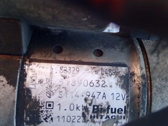 MOTORINO AVVIAMENTO FIAT QUBO 2011 1.4 BENZ/MET 51890632 — foto 5