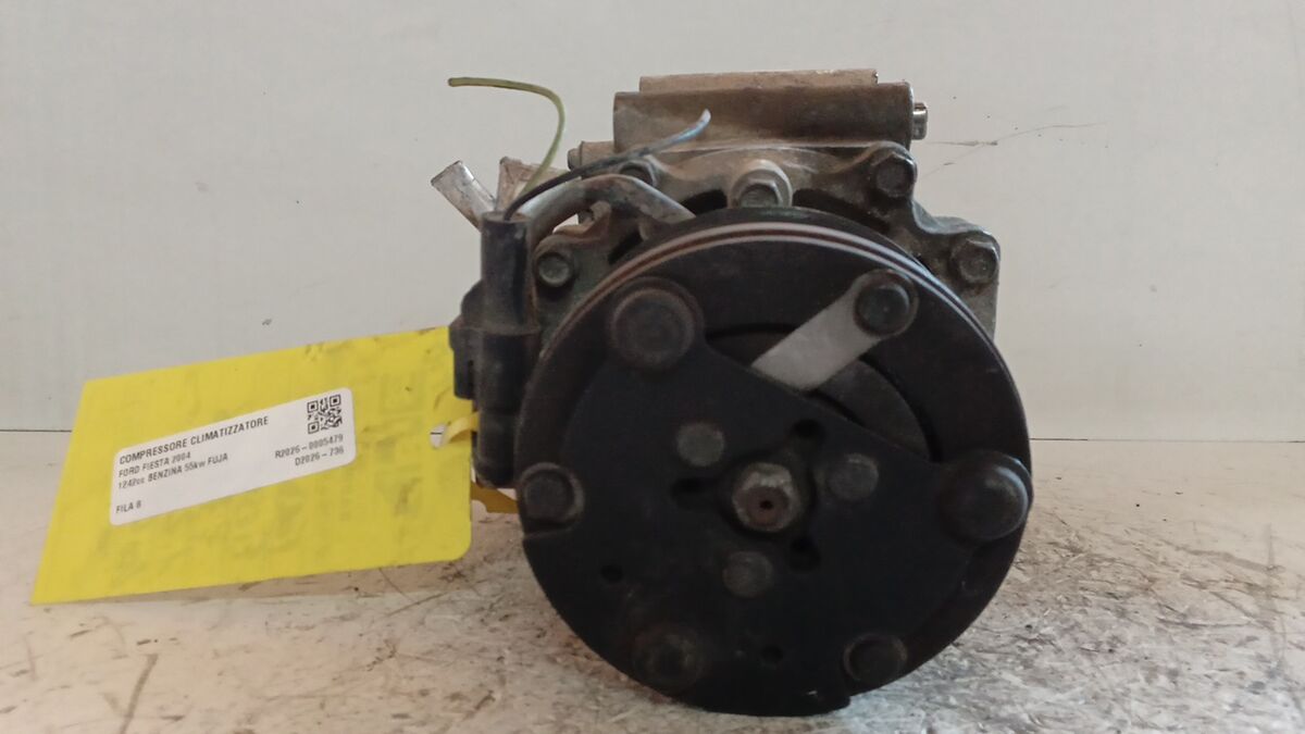 COMPRESSORE A/C FORD FIESTA 2004 1.2 BENZ. — foto 2
